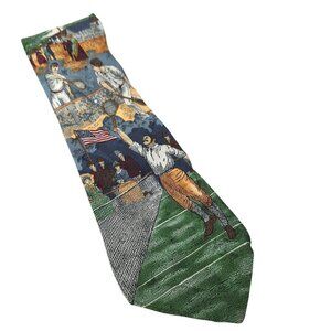 Tango By Max Raab Silk Tennis Necktie